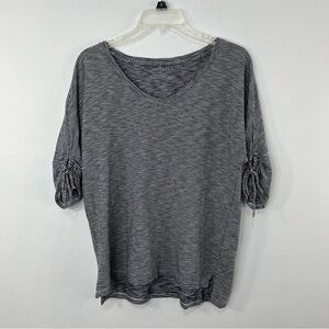 Talbots striped pullover blouse